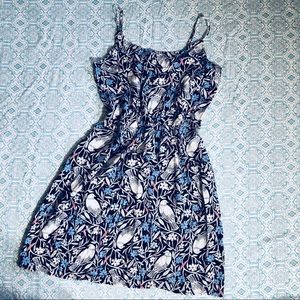 🌺🐦 adorable birdie print dress